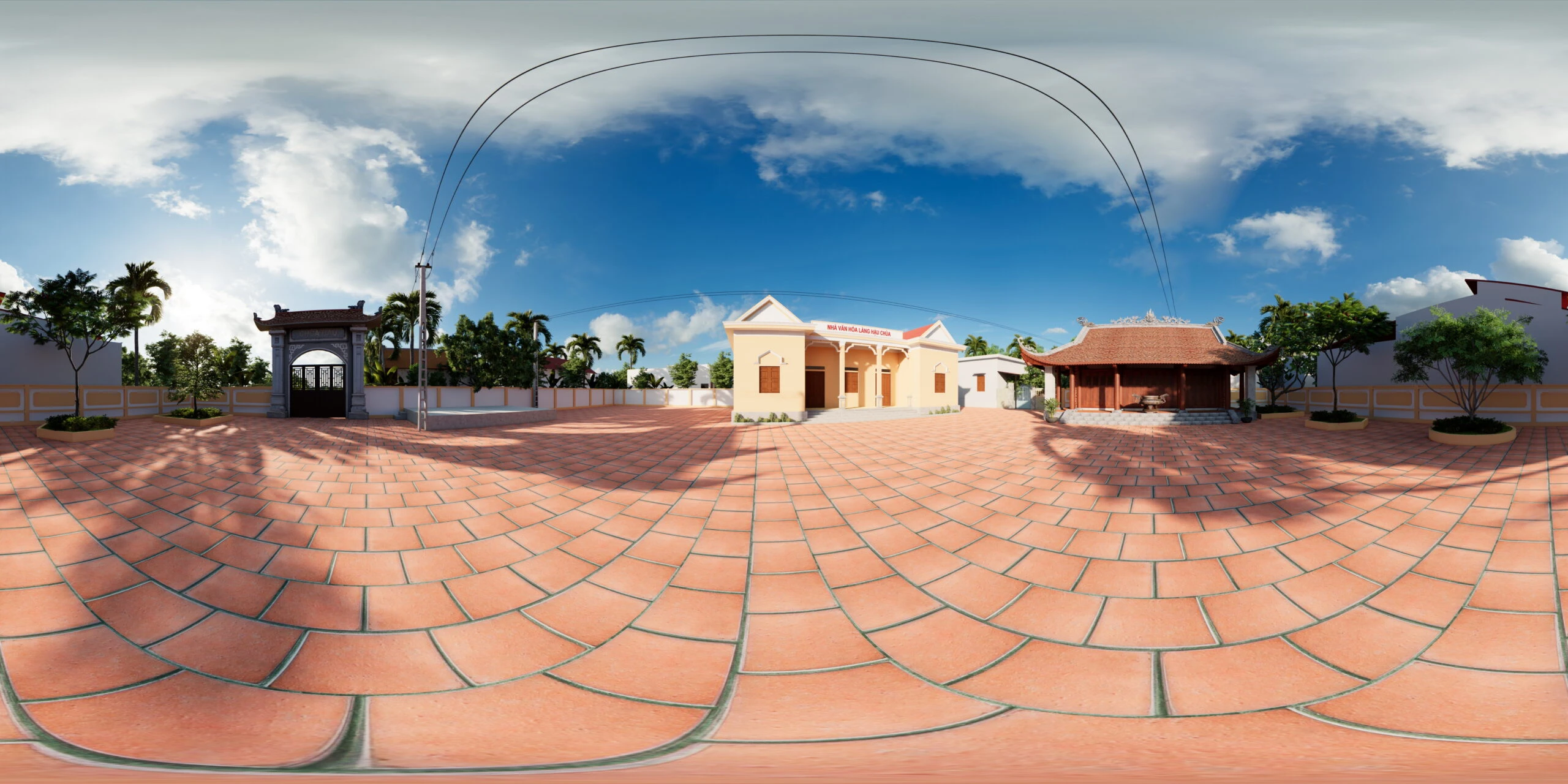 Enscape Model Free Download Vray Modern Exterior ID 101000649 (Dao Van Nam)