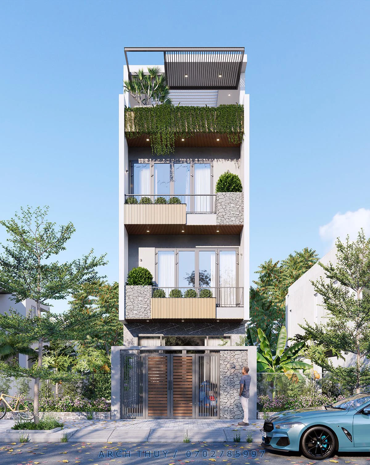 Exterior Enscape Model Free Download Enscape Modern ID 101000469 (Arch Thuy)