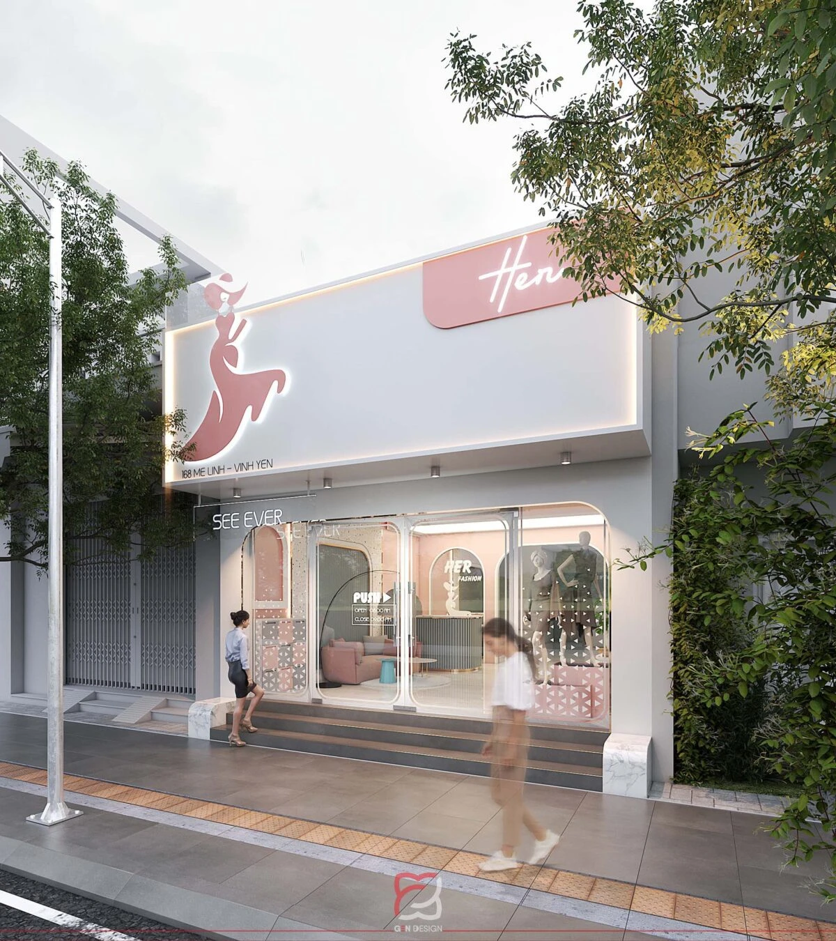 Exterior Enscape Model Free Download Vray Modern ID 101000369 (Ha Anh)