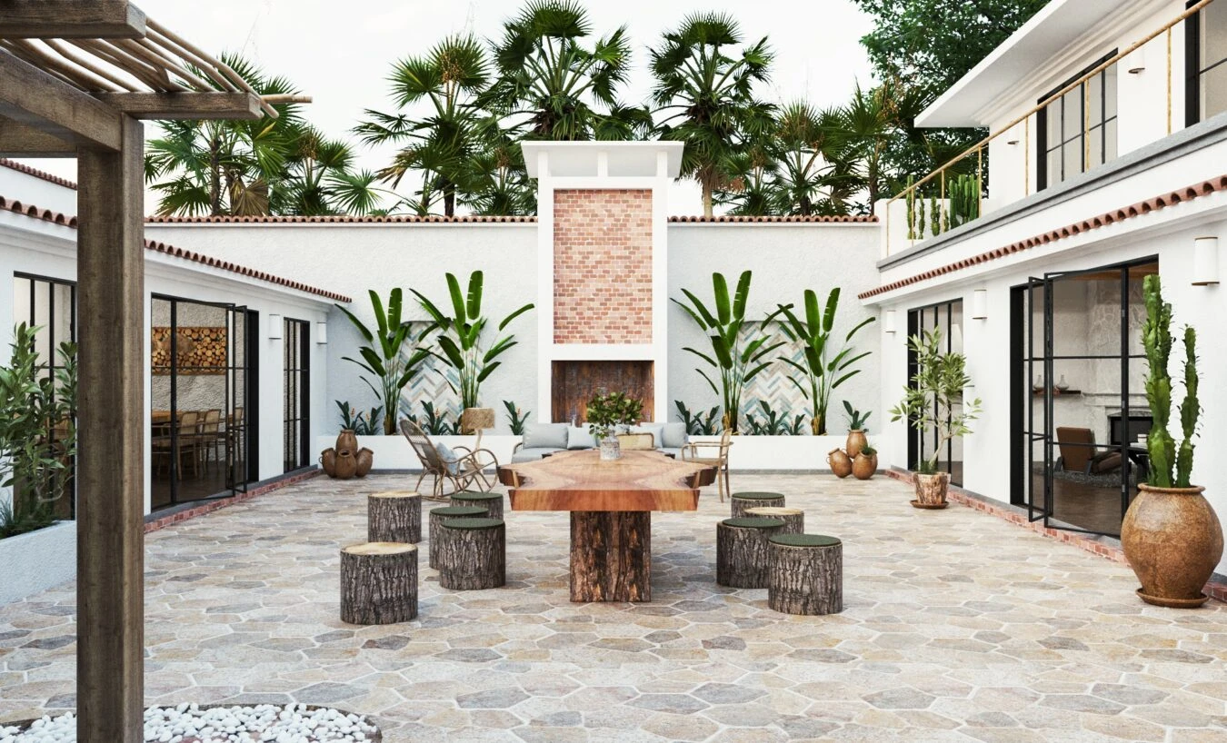 SketchUp Free Exterior Free Sketchup Models Download Vray Modern ID 101000426 (Phan Khoi)