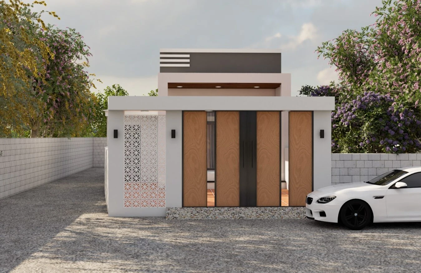 SketchUp Free Exterior Free Sketchup Models Modern ID 101000402 (Phu Nguyen)