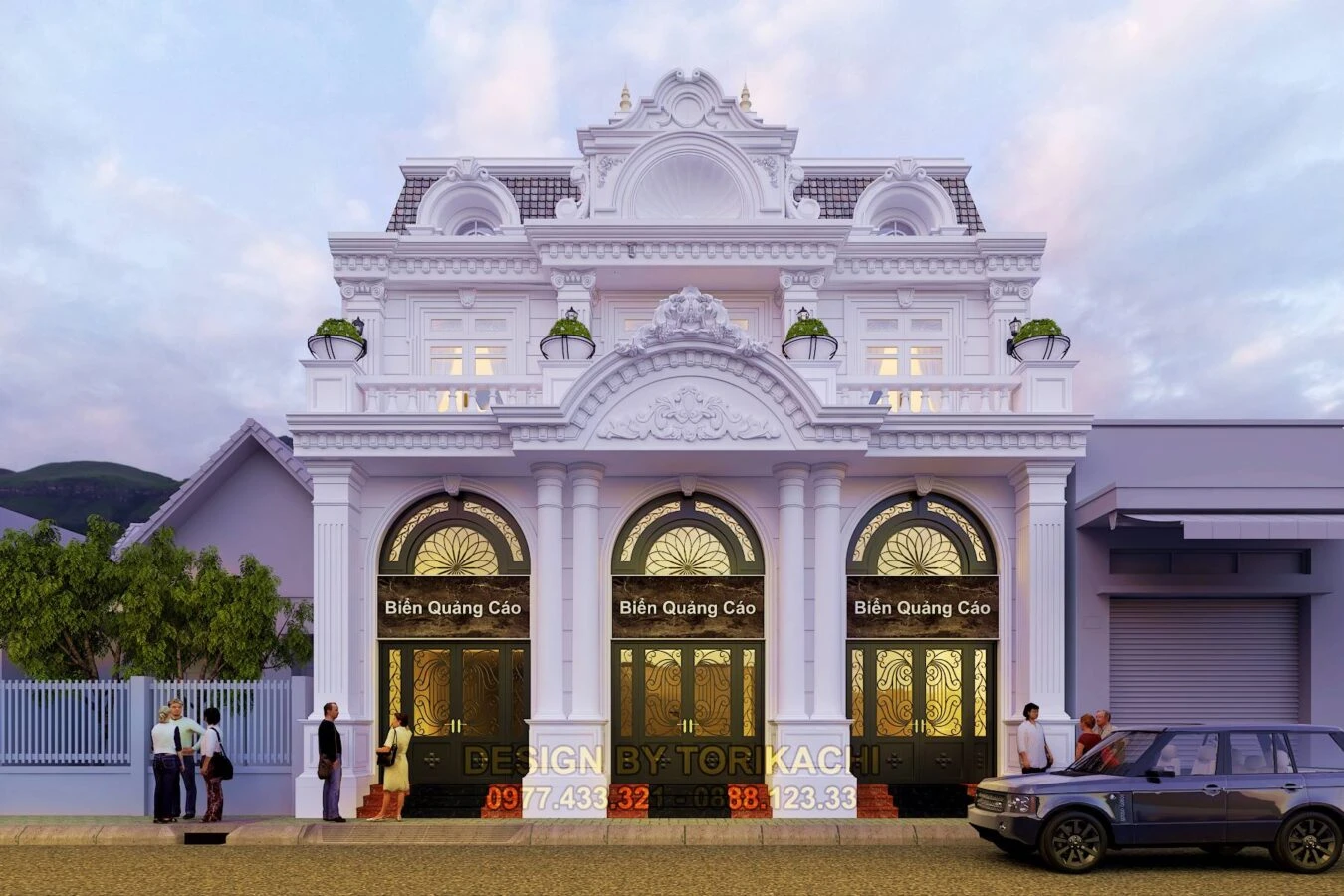 Exterior Free Sketchup Models Modern ID 101000432 (Tori Kachi)