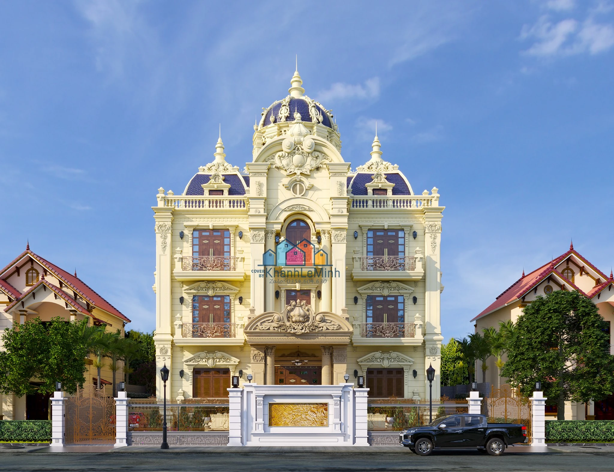 SketchUp Free Exterior Free Sketchup Models Modern ID 101000492 (Khanh)