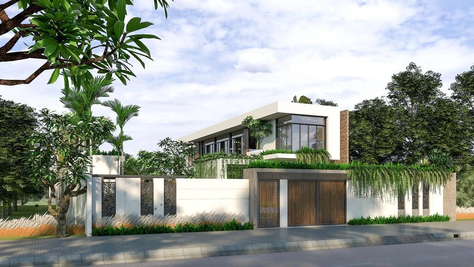 Exterior Free Sketchup Models Modern ID 101000572 (Tee Tran)