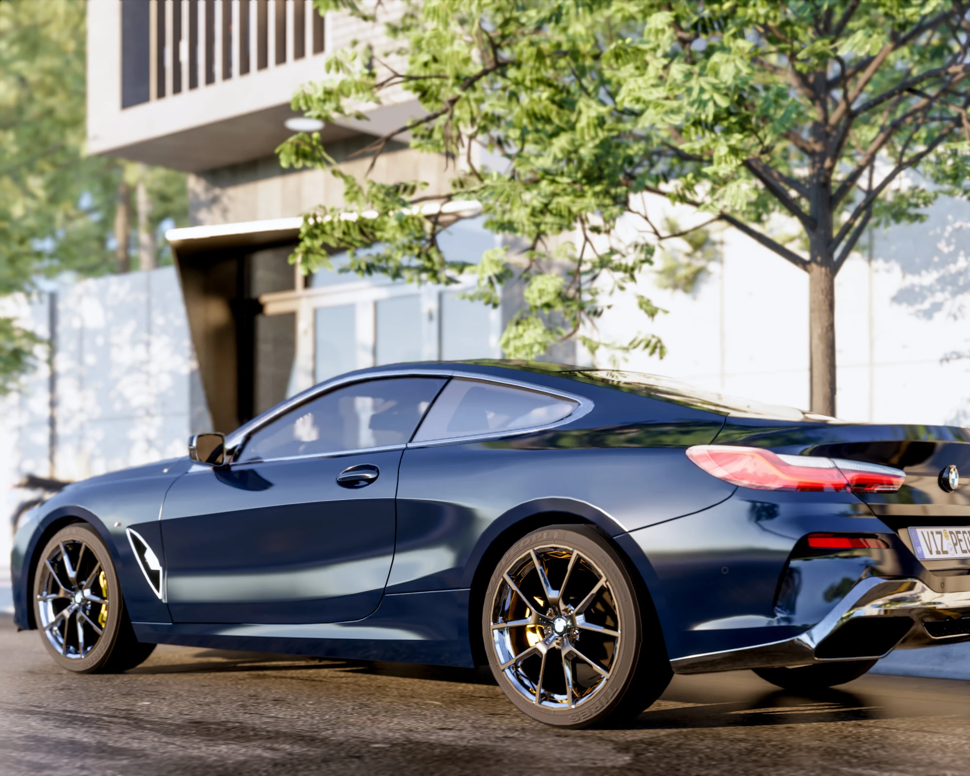 SketchUp Free Exterior Modern Enscape Free Sketchup Models ID 101000462 (Duy Dao)