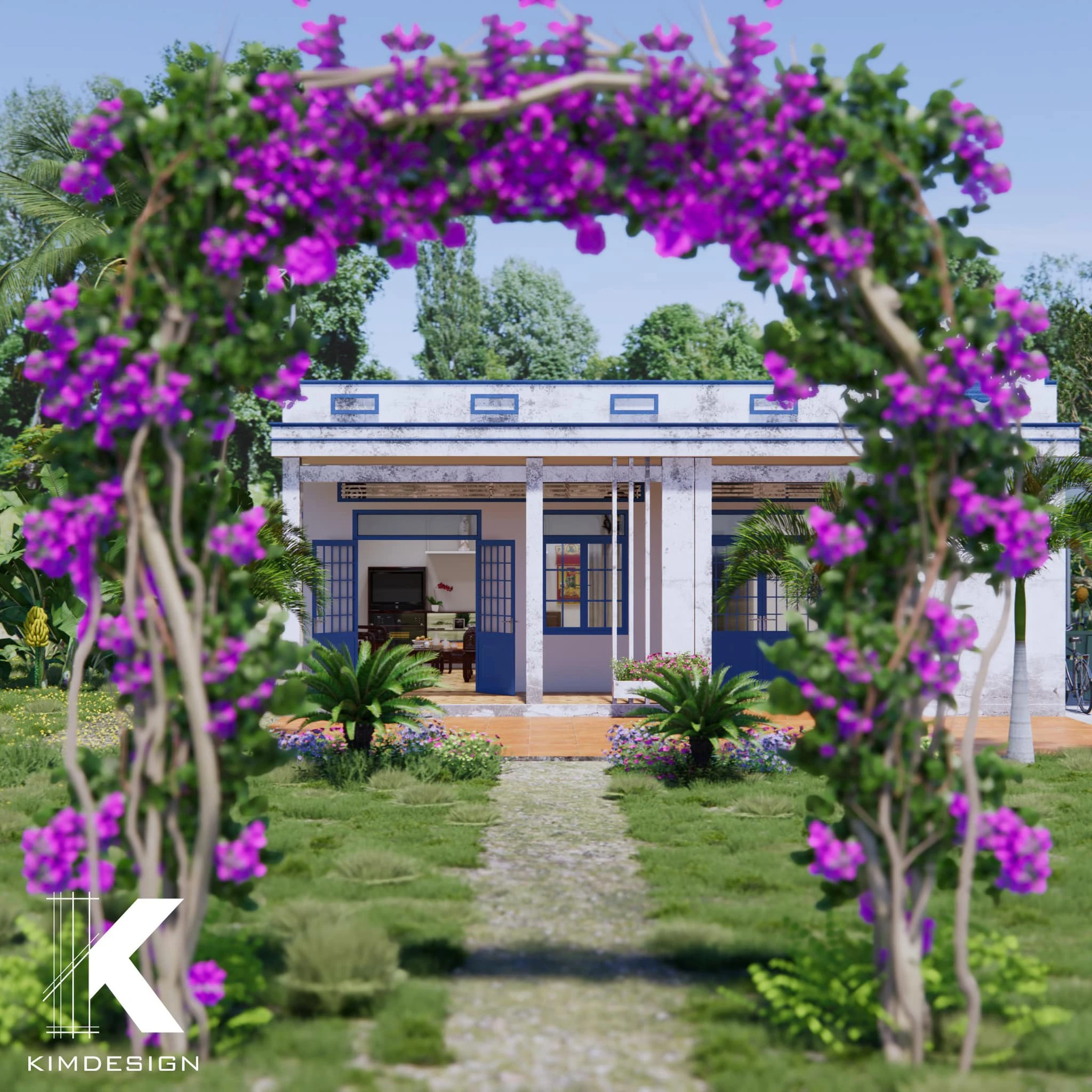 SketchUp Free Exterior Modern Enscape Free Sketchup Models ID 101000522 (Ngoc Kim)