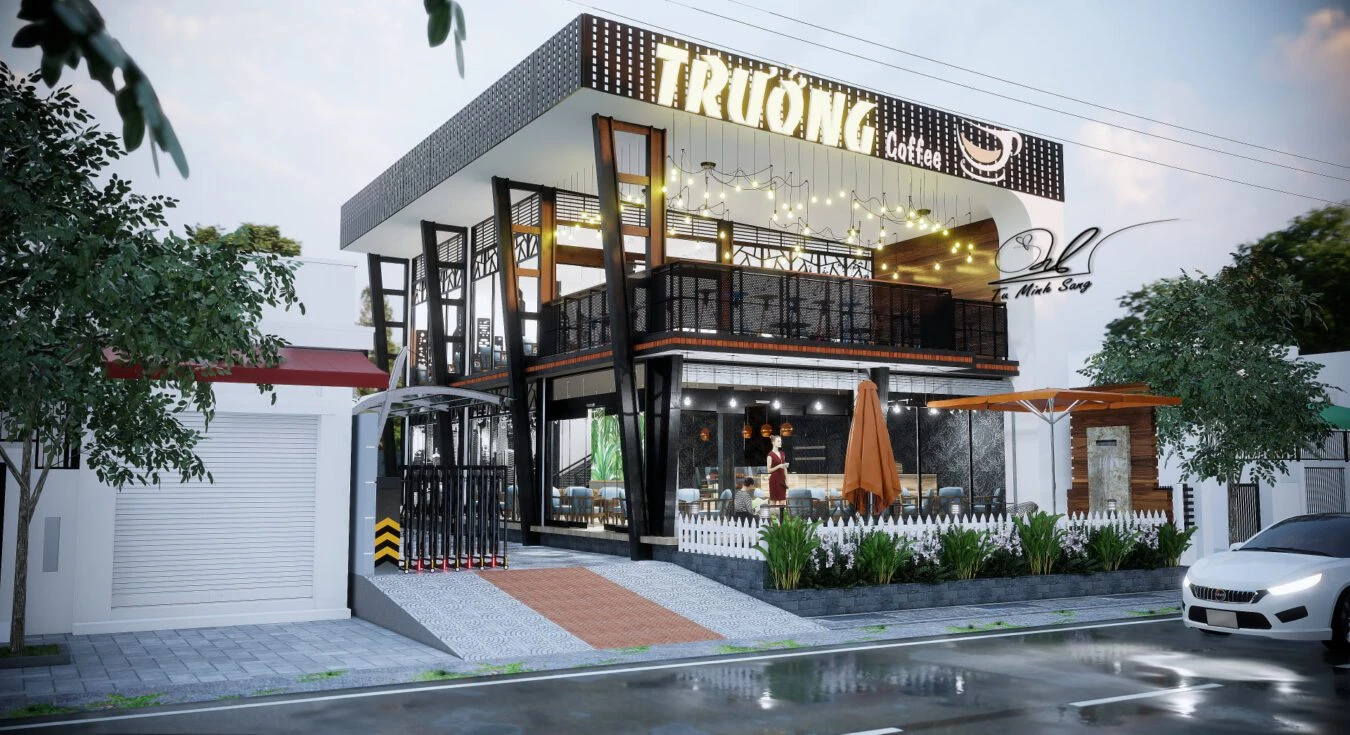 SketchUp Free Exterior Modern Enscape Sketchup Model Free Download ID 101000401 (Tu Minh Sang)