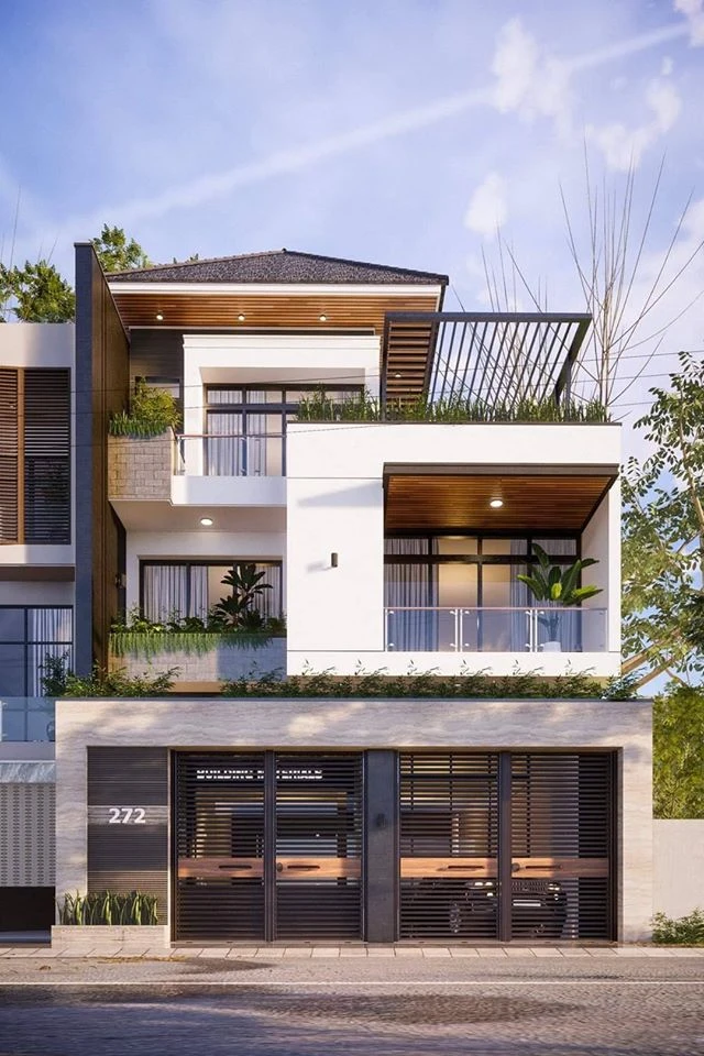 Exterior Modern Enscape Sketchup Scene Free Download ID 101000713 (Than Nguyen)