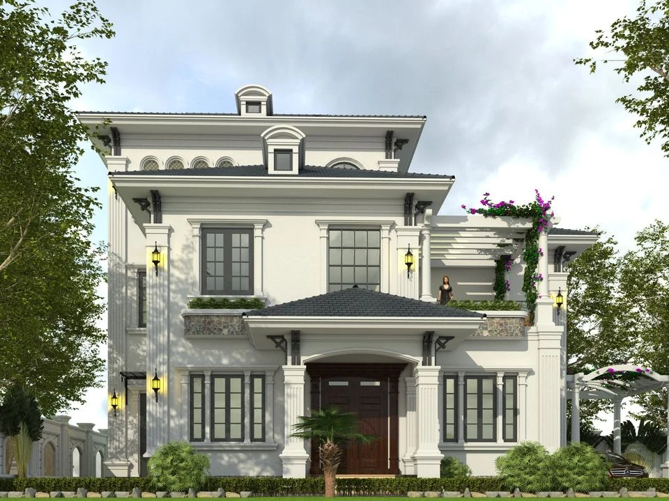 SketchUp Free Exterior Modern Free Sketchup Models Download ID 101000576 (Bo Cua Nhim)