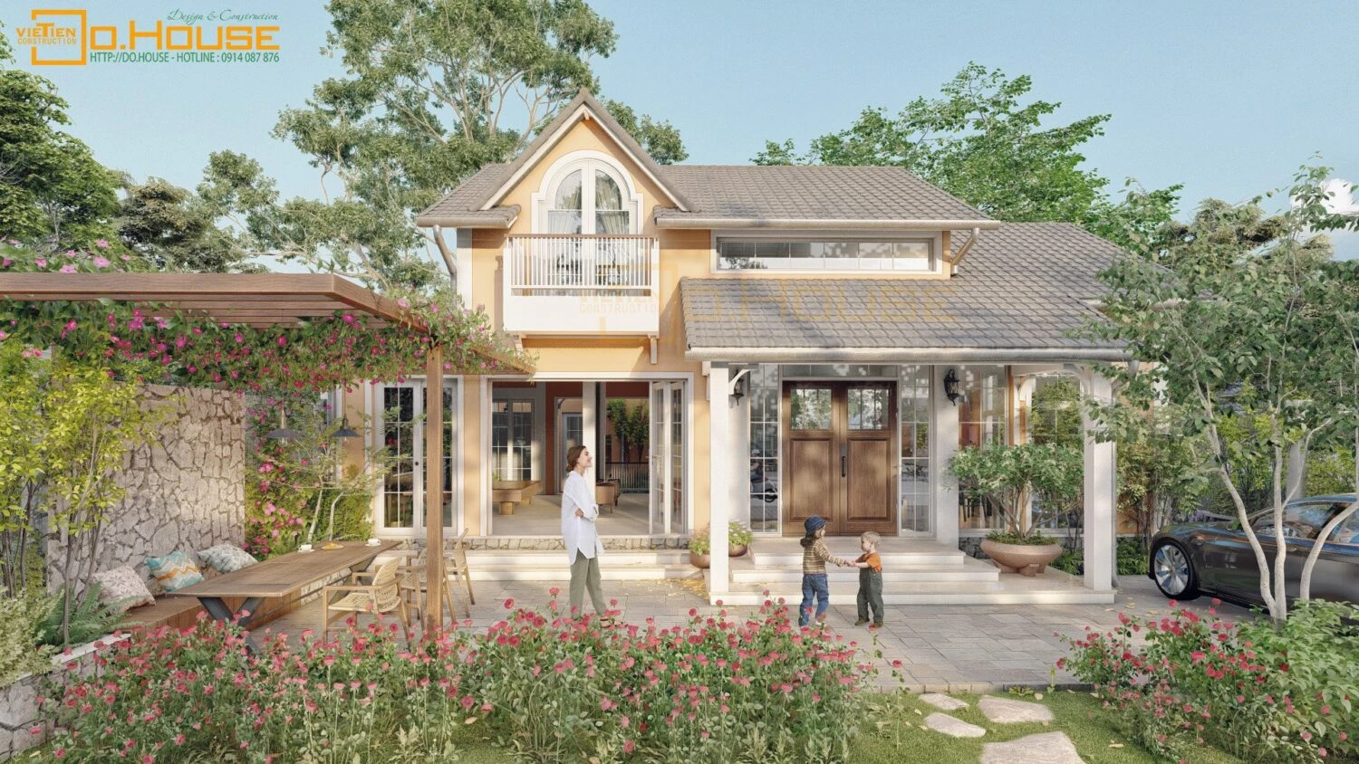 Exterior Modern Free Sketchup Models ID 101000292 (Vietien Do)