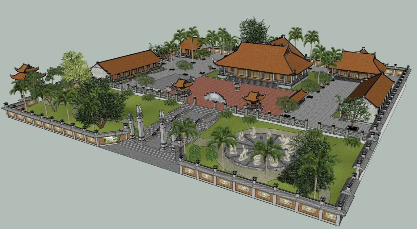 SketchUp Free Exterior Modern Sketchup 3d Models Free Download ID 101000454 (Khanh)