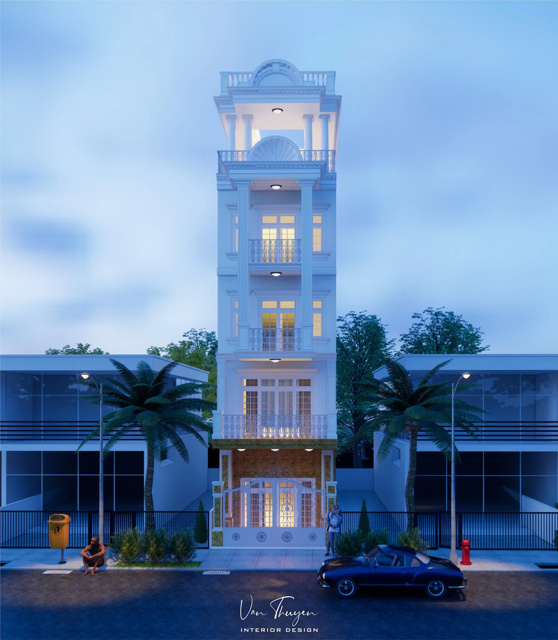 Exterior Modern Sketchup 3d Models Free Download ID 101000604 (Le Nguyen Van Thuyen)