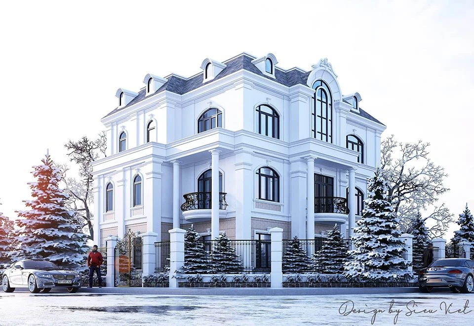 Exterior Modern Sketchup Free Model ID 101000700 (Kts Nguyen Chi Cong)