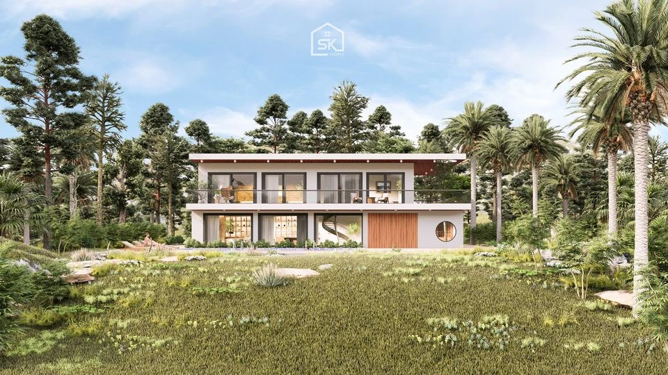 Exterior Modern Sketchup Model Free Download ID 101000421 (Phan Khoi)