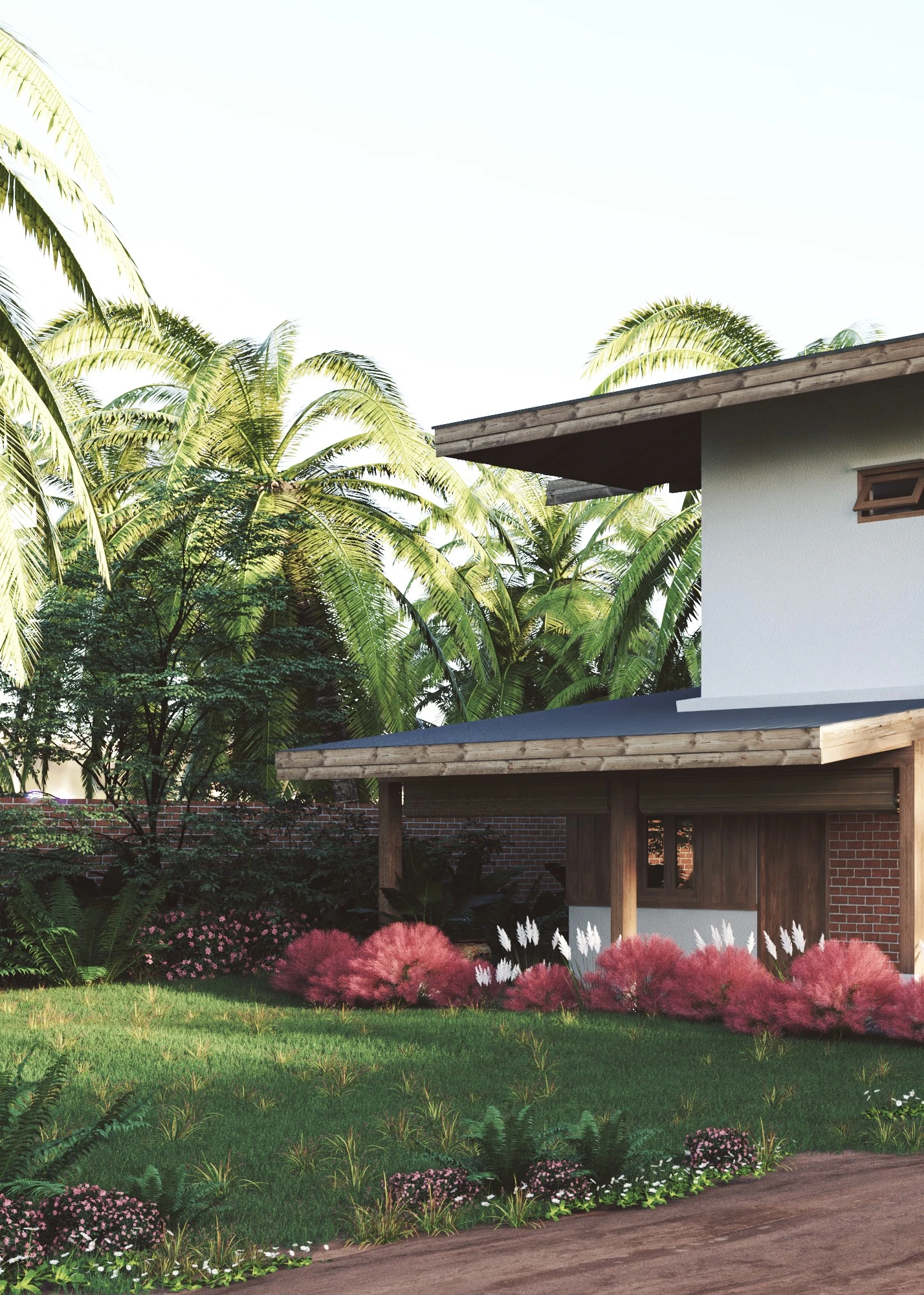 Exterior Modern Sketchup Scene Download ID 101000588 (Chi Cong Le)