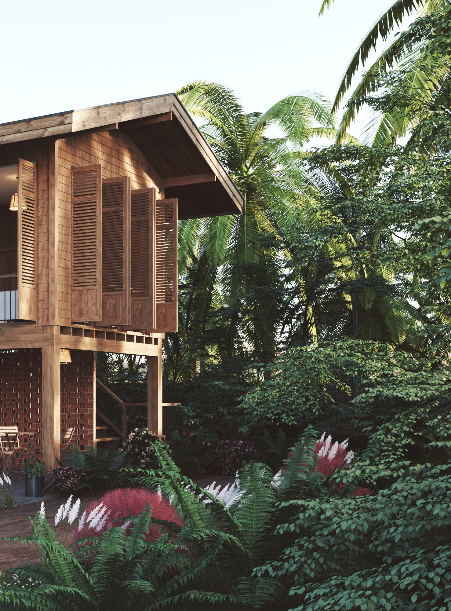 Exterior Modern Sketchup Scene Download ID 101000588 (Chi Cong Le)