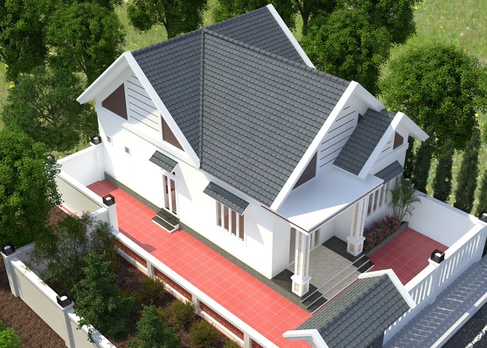 Exterior Modern Vray Enscape Model Free Download ID 101000669 (Ngoc Anh Cao)