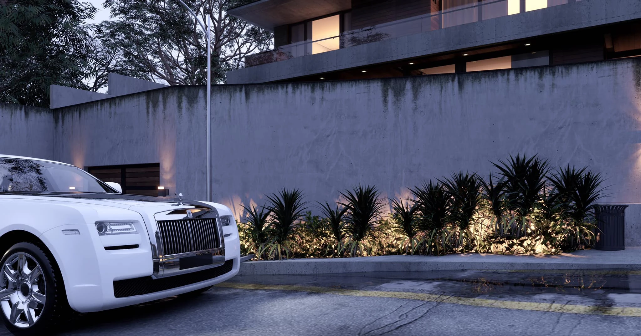 Exterior Modern Vray Sketchup 3d Models Free Download ID 101000504 (Minh Toan)