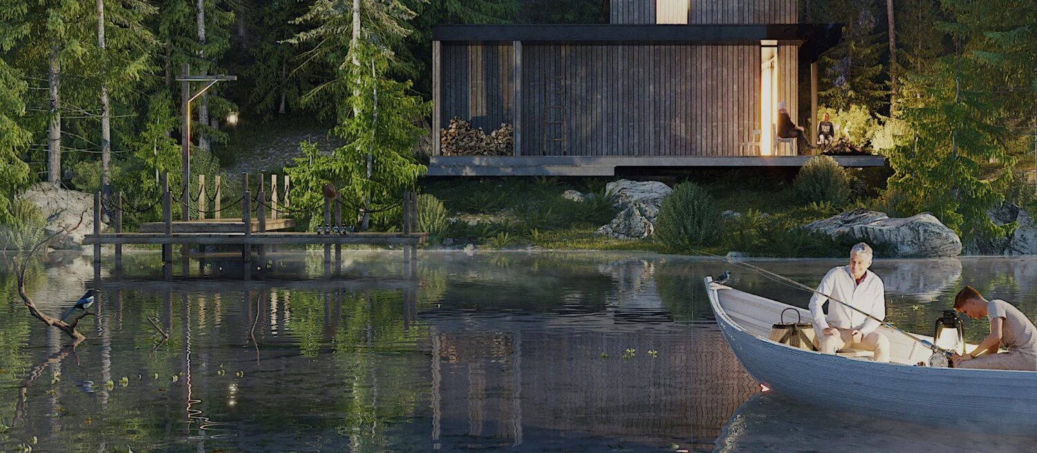 Exterior Modern Vray Sketchup Model Download ID 101000325 (Le Phu Quoc)