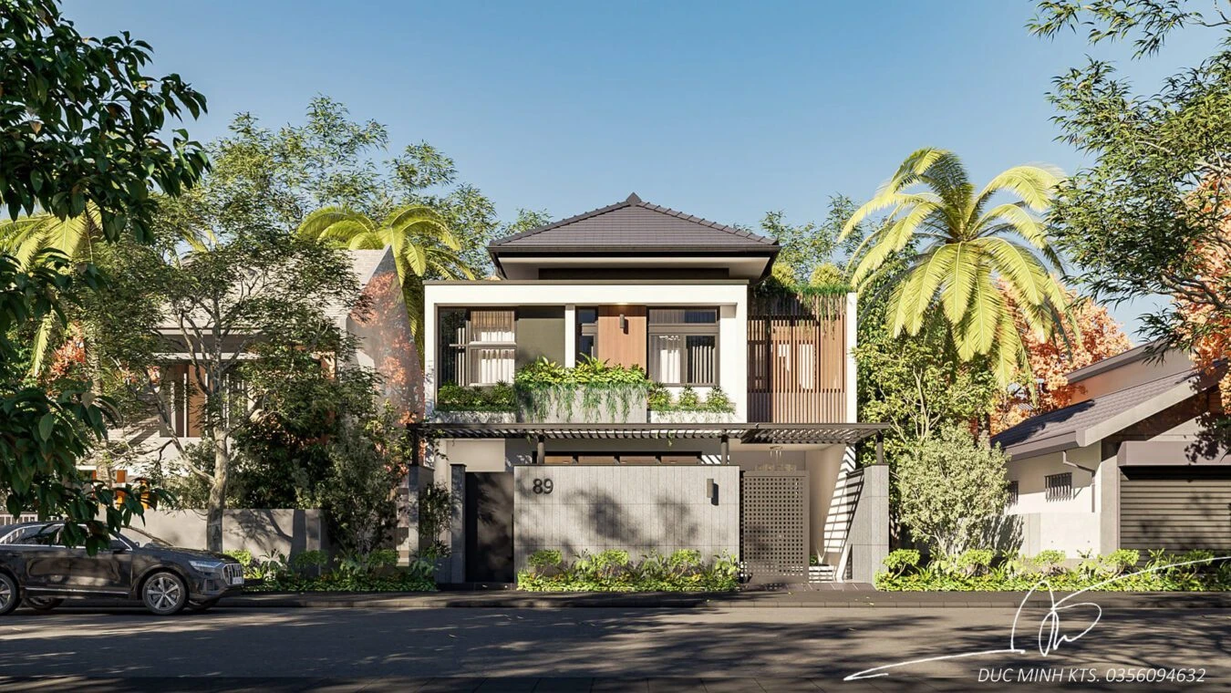 Exterior Modern Vray Sketchup Model Download ID 101000365 (Do Duc Minh)