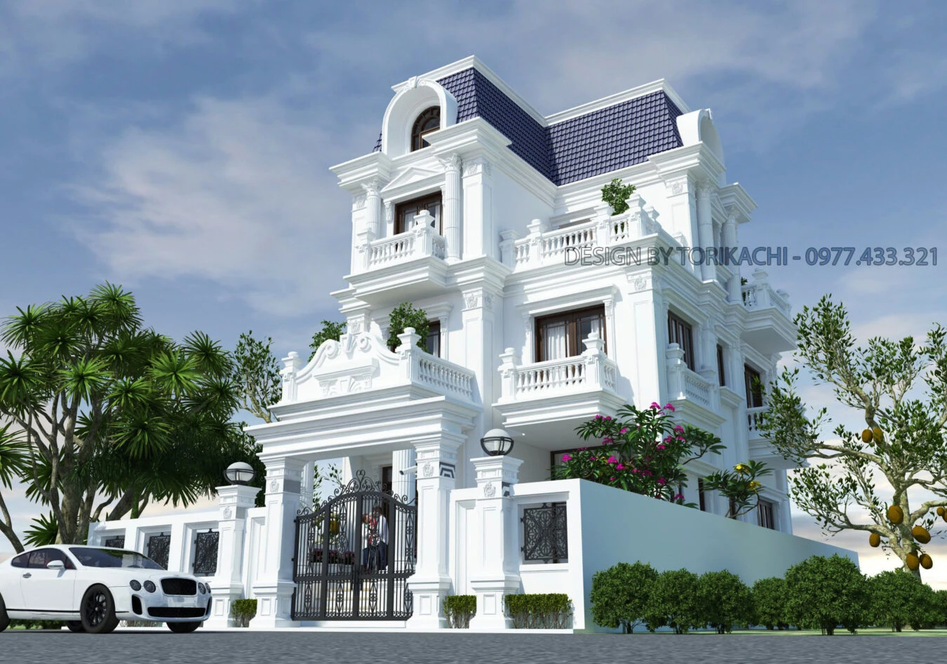 SketchUp Free Exterior Sketchup 3d Models Free Download Enscape Modern ID 101000444 (Tori Kachi)