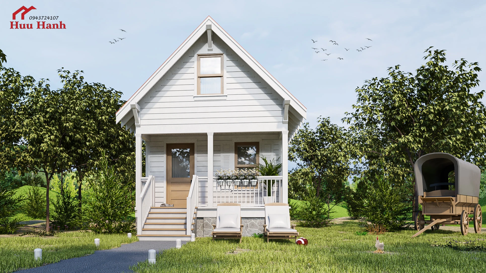 Exterior Sketchup 3d Models Free Download Modern ID 101000394 (Pun Huu)