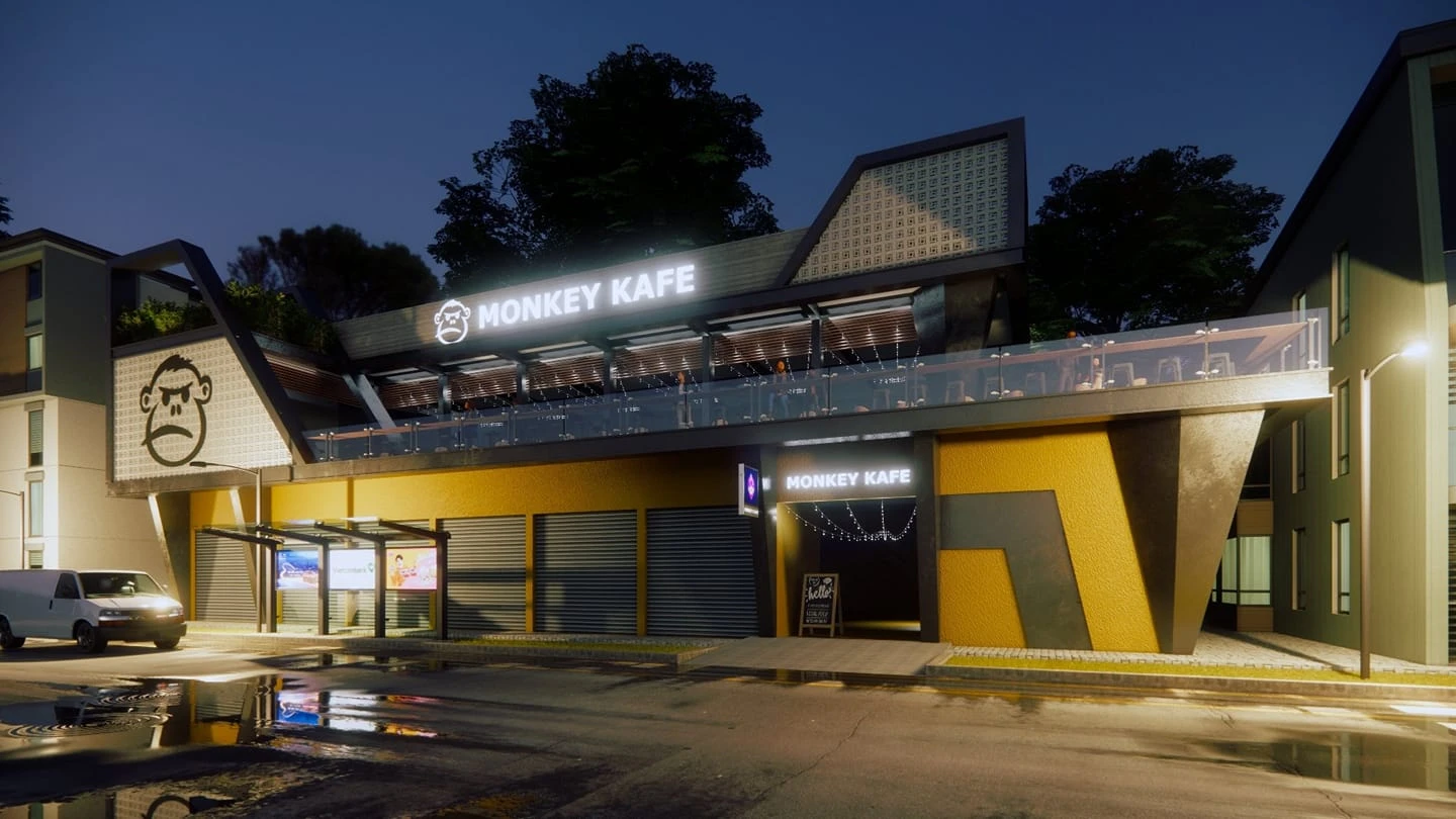 Exterior Sketchup 3d Models Free Download Modern ID 101000494 (Cheshire Kat)