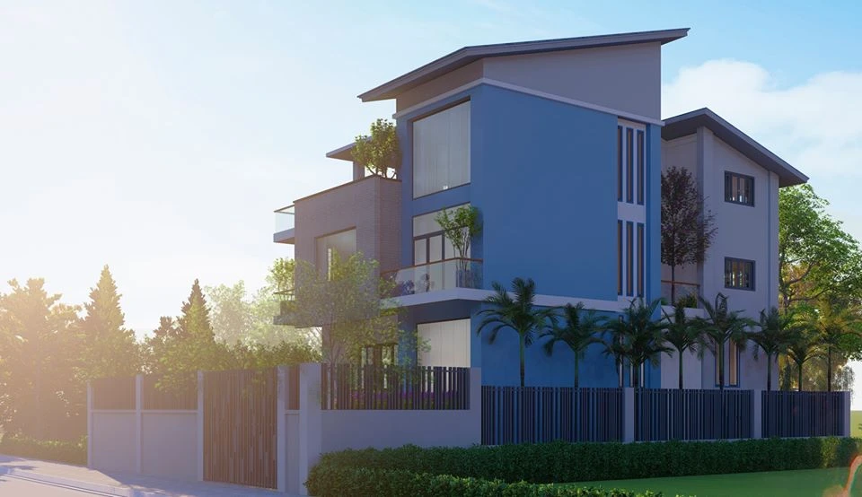 SketchUp Free Exterior Sketchup 3d Models Free Download Modern ID 101000694 (Thanh Luan Nguyen)