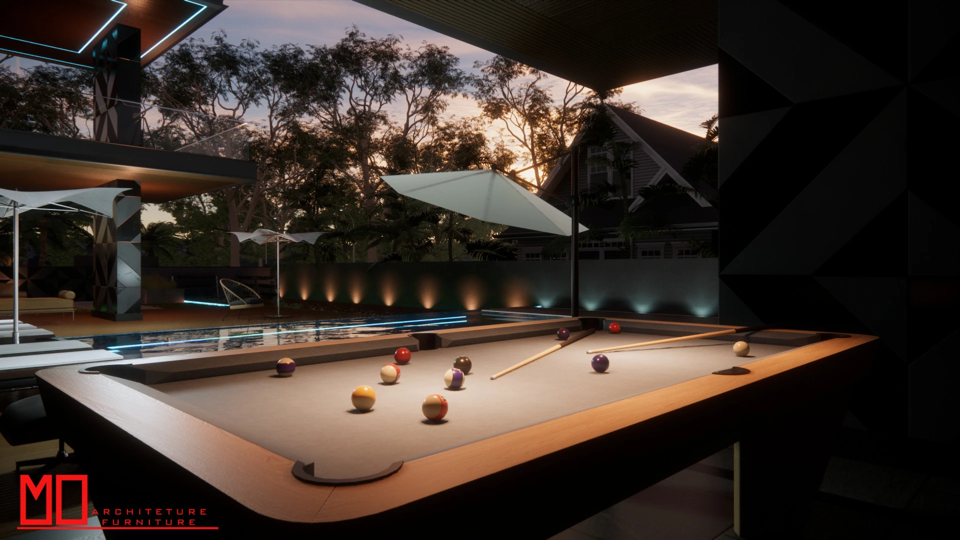 SketchUp Free Exterior Sketchup Free Model Modern ID 101000460 (Vi Luong)