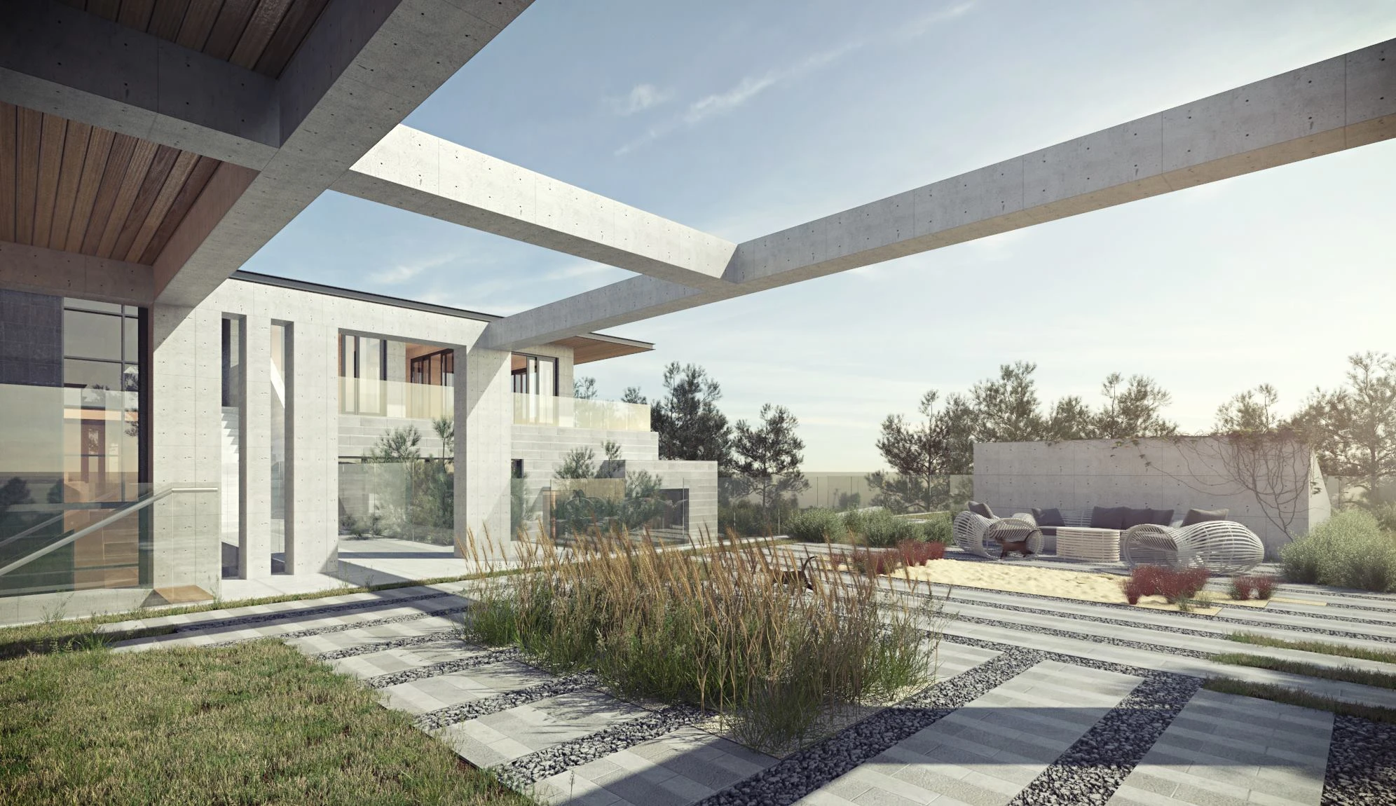 SketchUp Free Exterior Sketchup Free Model Modern ID 101000510 (Alex Luu)