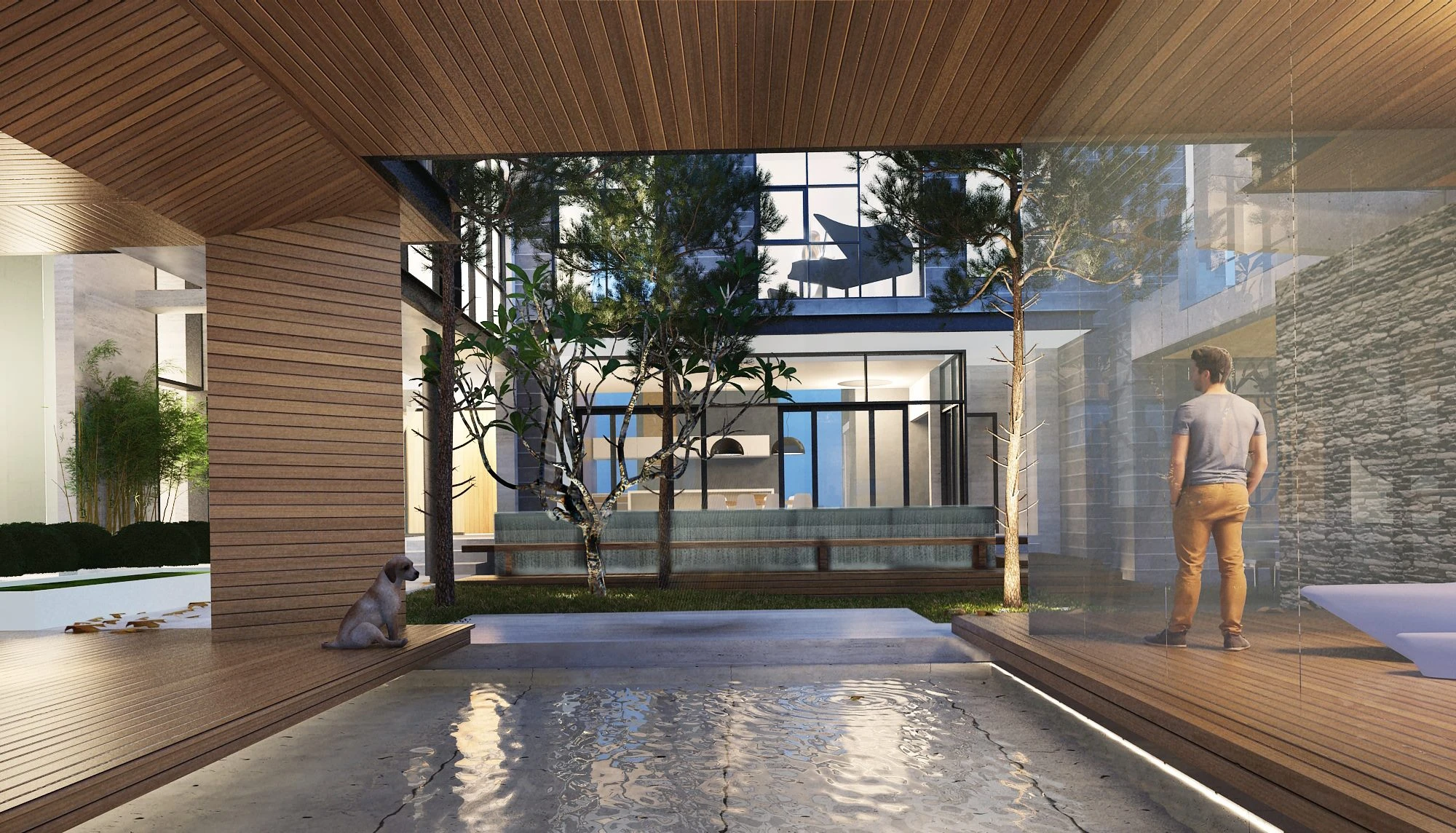 SketchUp Free Exterior Sketchup Free Model Modern ID 101000510 (Alex Luu)