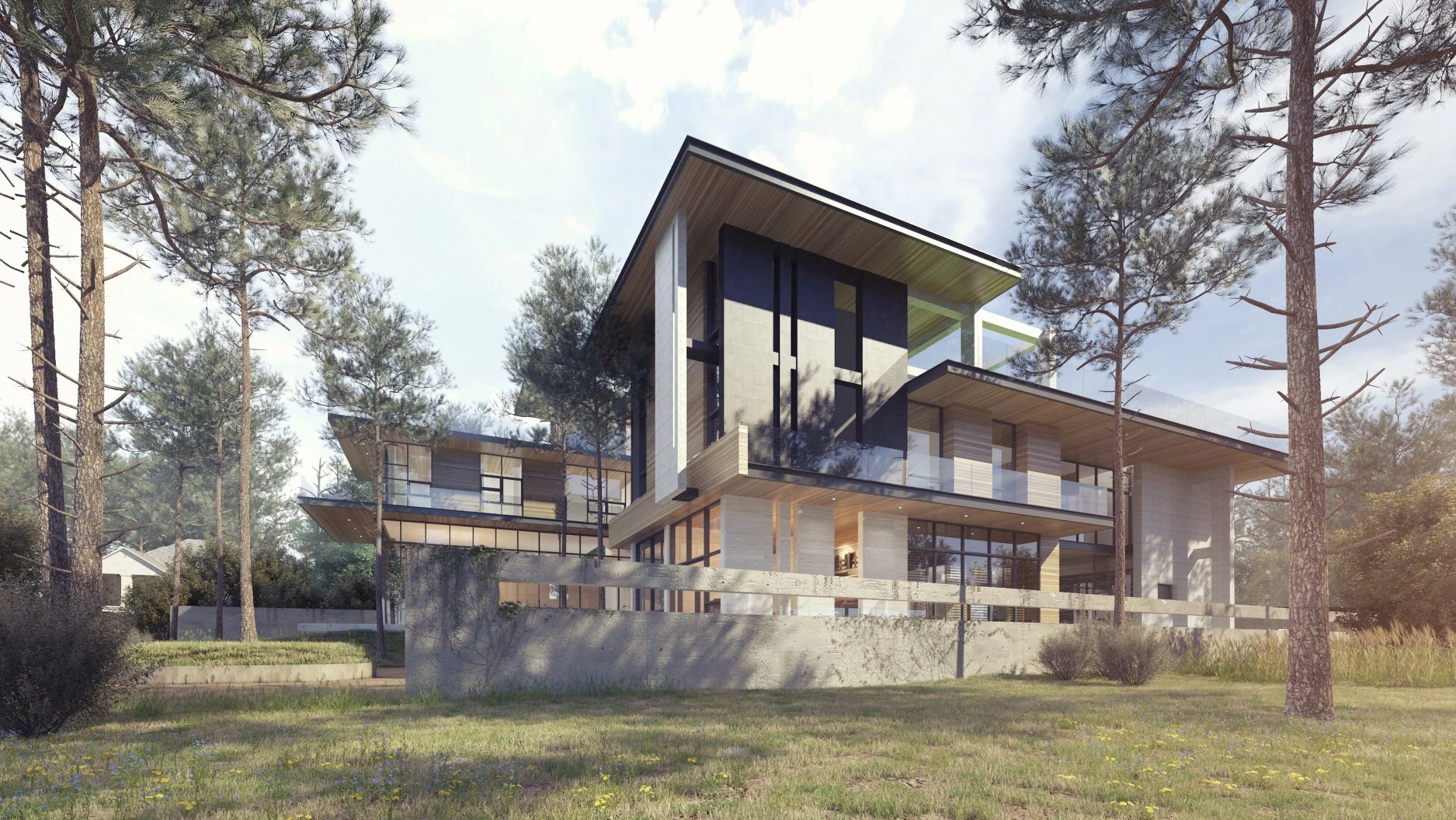 SketchUp Free Exterior Sketchup Free Model Modern ID 101000510 (Alex Luu)