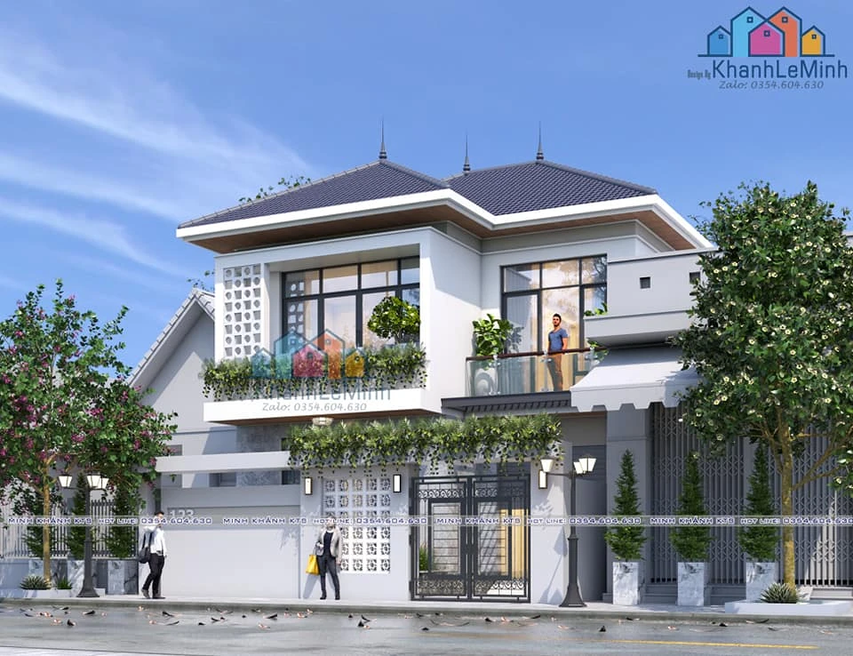 SketchUp Free Exterior Sketchup Free Model Modern ID 101000550 (Khanh Le Minh)