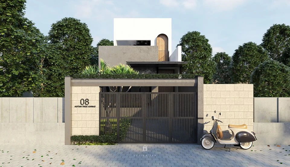 Exterior Sketchup Free Model Vray Modern ID 101000670 (Ca Dui)