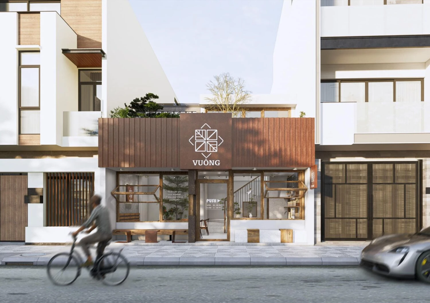 Exterior Sketchup Model Download Enscape Modern ID 101000355 (Dang)