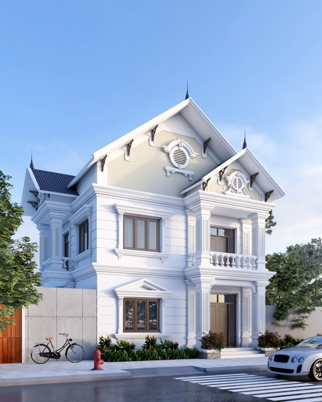 Exterior Sketchup Model Download Modern ID 101000375 (Nguyen Ngoc Tuan)