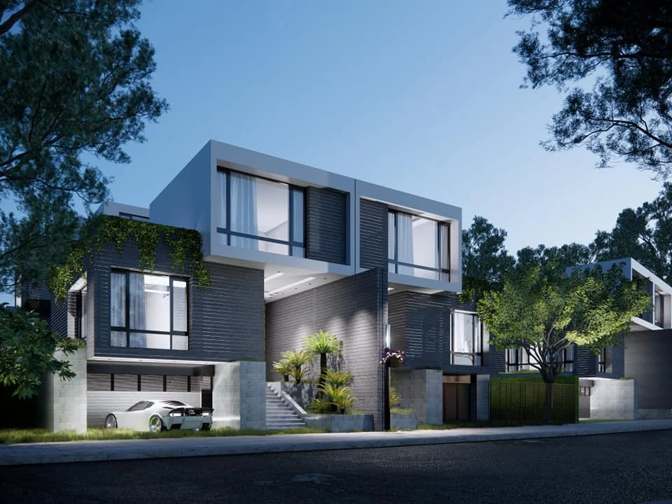 Exterior Sketchup Model Download Modern ID 101000485 (Hai Linh)