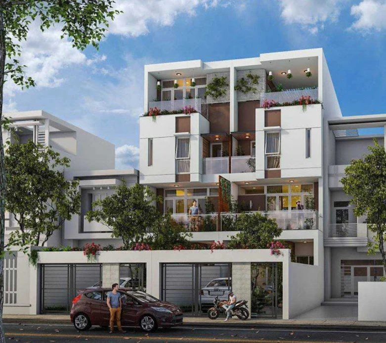 Exterior Sketchup Model Download Modern ID 101000545 (Le Tuan Anh)