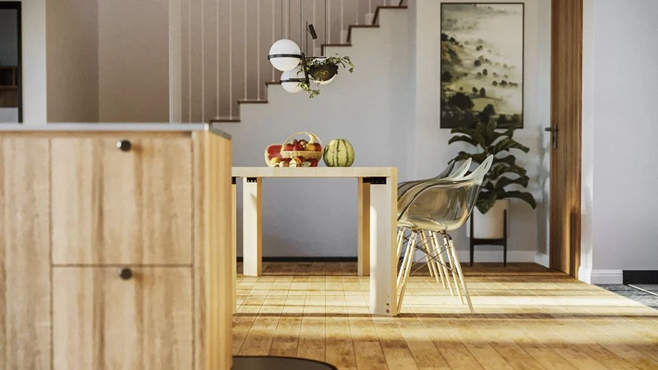 Exterior Sketchup Scene Download Modern ID 101000618 (Nguyen Nghia)