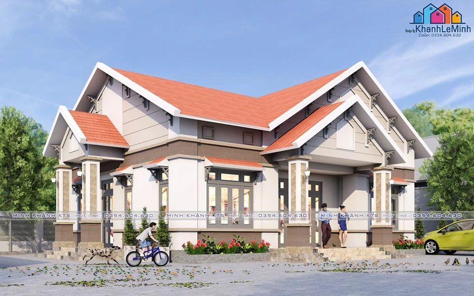 Exterior Sketchup Scene Download Modern ID 101000648 (Khanh)