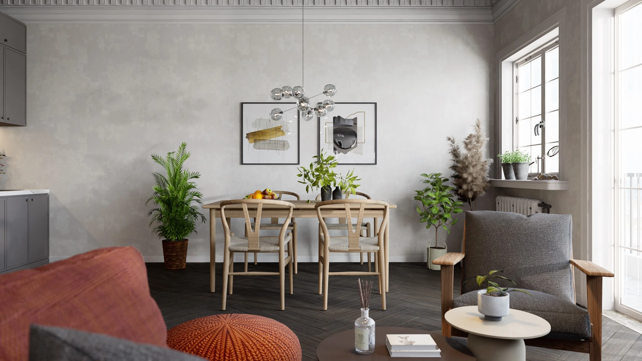 Free Download SketchUp Models Modern Interior House D5 ID 212000111 (Quoc Vi Phan Phan)