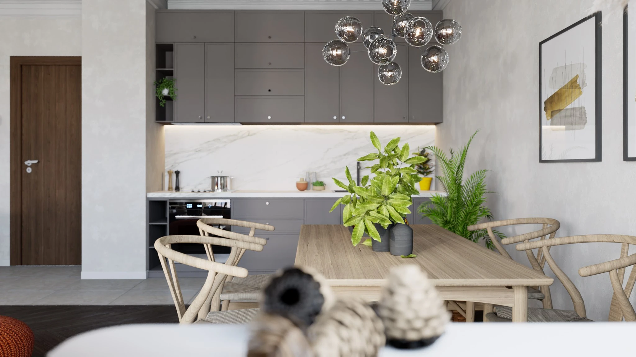 Free Download SketchUp Models Modern Interior House D5 ID 212000111 (Quoc Vi Phan Phan)