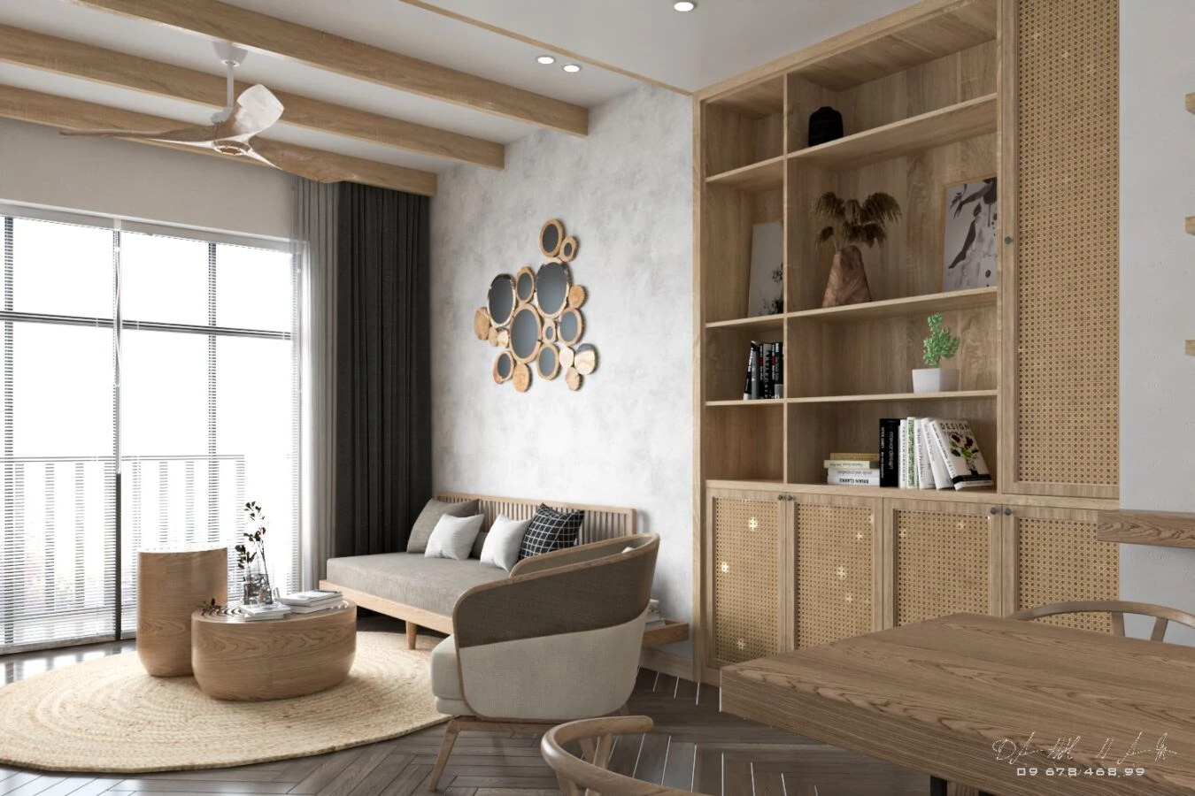 SketchUp Free Free Download SketchUp Models Modern Living Room - Dining Room ID 218000117 (Danh Nam)