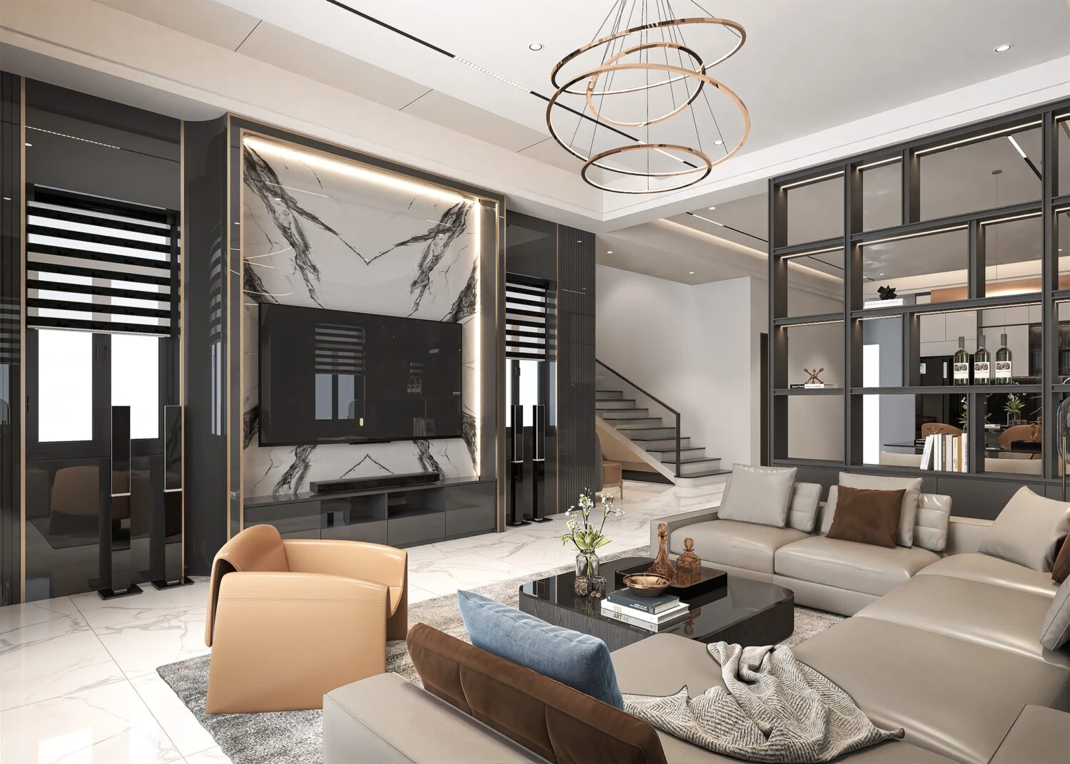 SketchUp Free Free Download SketchUp Models Modern Living Room - Dining Room Vantage ID 218000177 (Quoc Khanh)