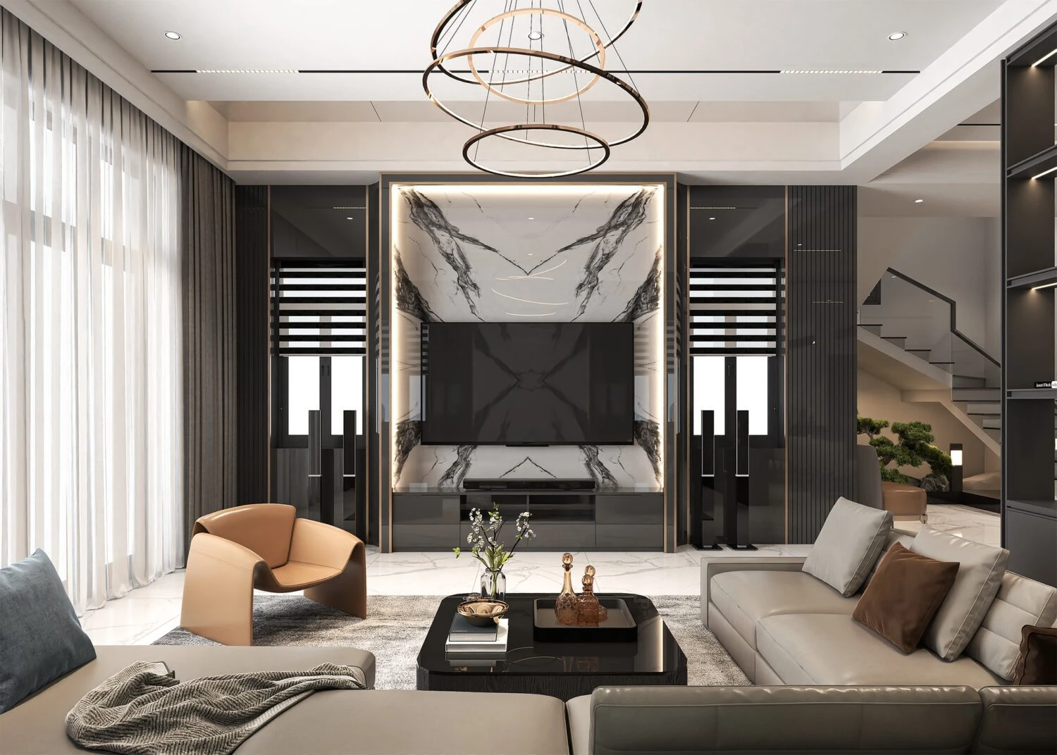 SketchUp Free Free Download SketchUp Models Modern Living Room - Dining Room Vantage ID 218000177 (Quoc Khanh)