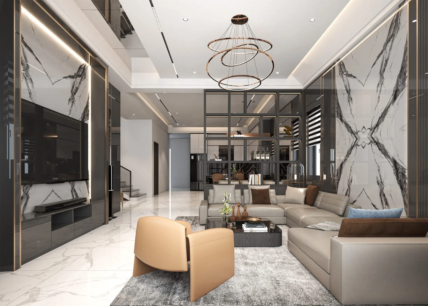 SketchUp Free Free Download SketchUp Models Modern Living Room - Dining Room Vantage ID 218000177 (Quoc Khanh)