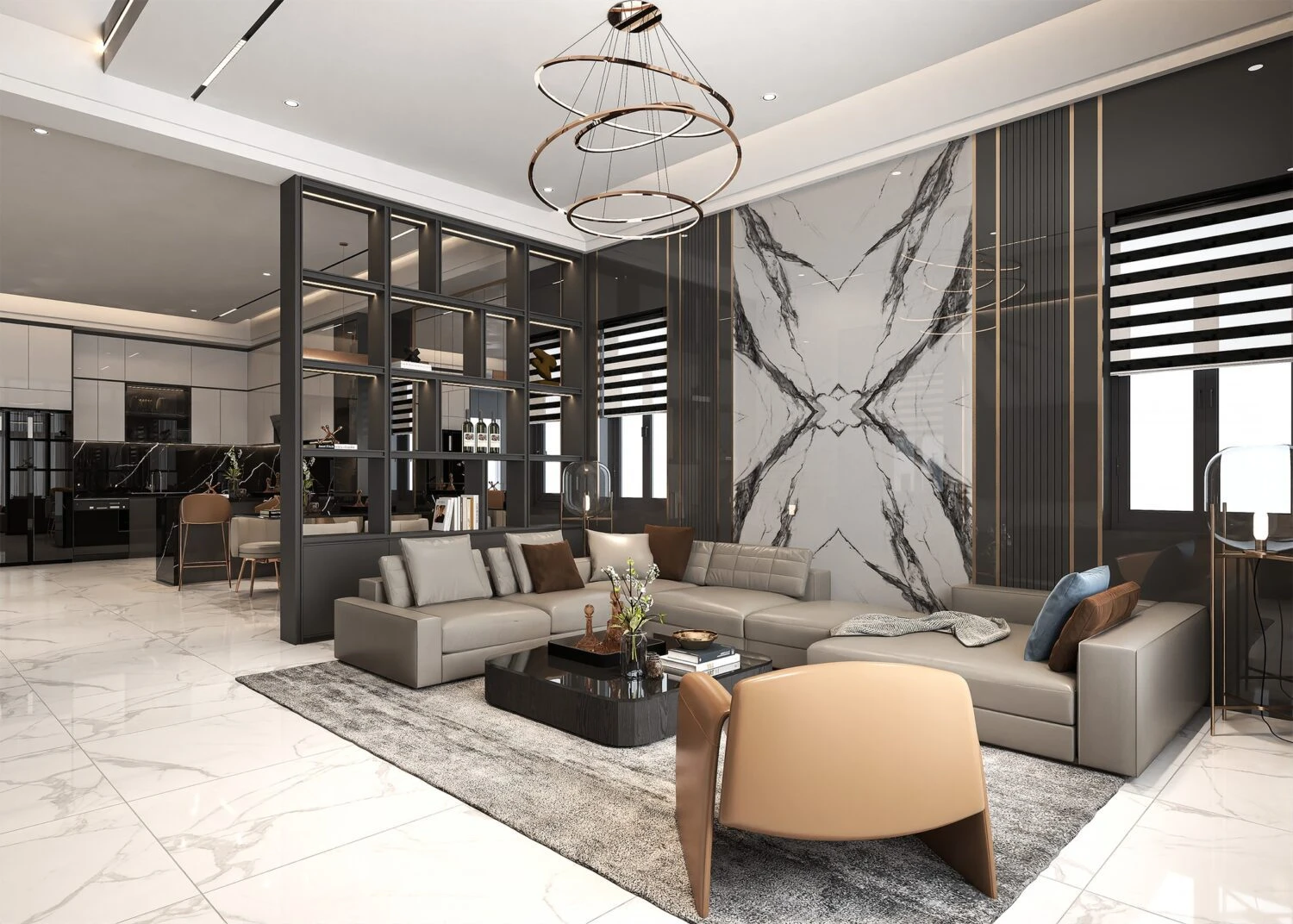 SketchUp Free Free Download SketchUp Models Modern Living Room - Dining Room Vantage ID 218000177 (Quoc Khanh)