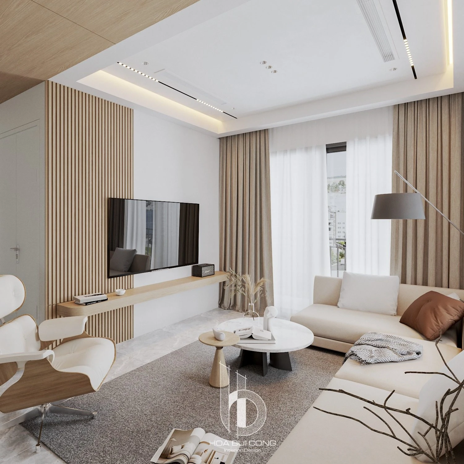 Free Download SketchUp Models Modern Living Room - Dining Room Vray ID 218000207 (Bui Cong Hoa)