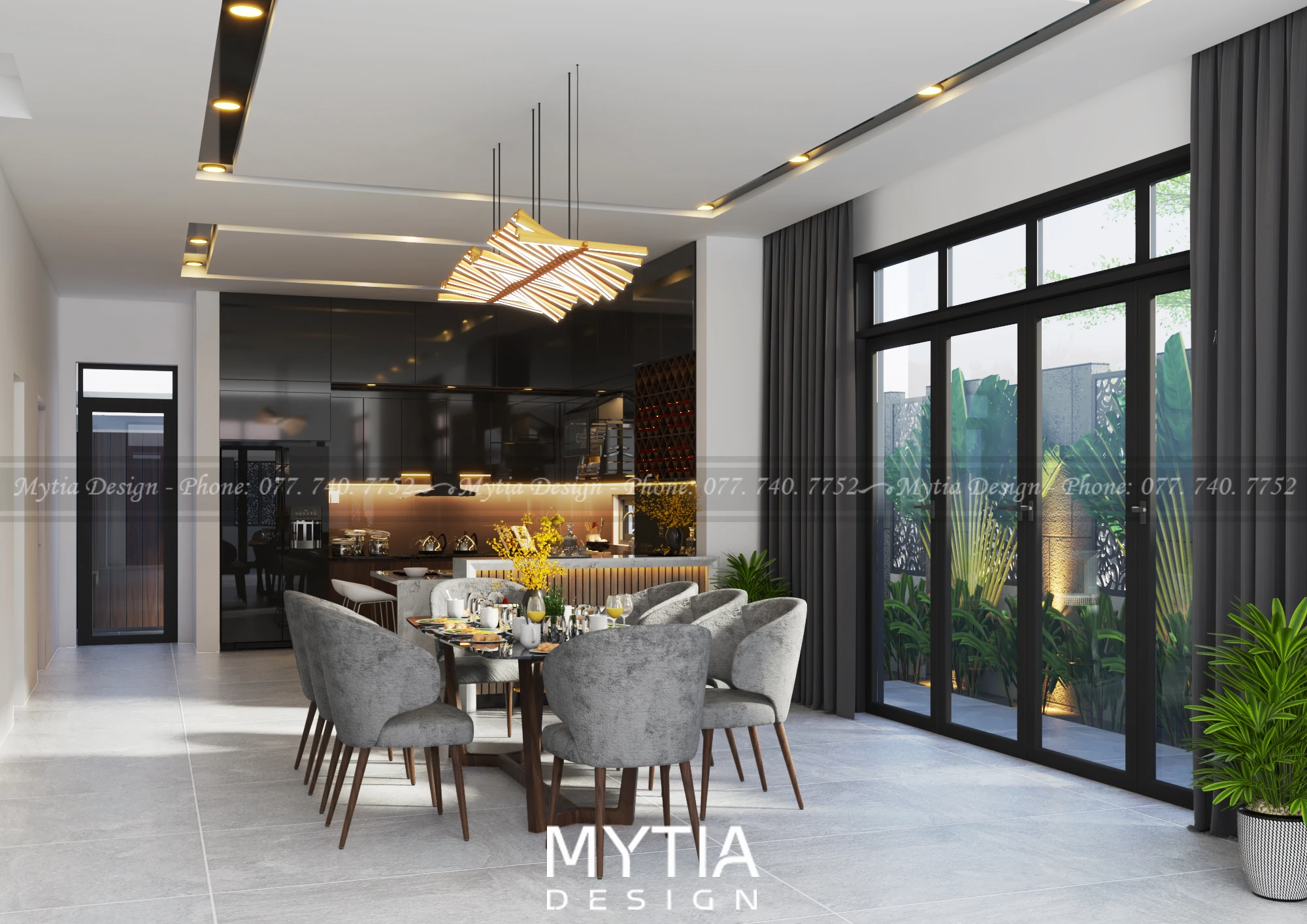 SketchUp Free Free Download SketchUp Models Modern Living Room Vray ID 100000347 (My Trinh Arc)