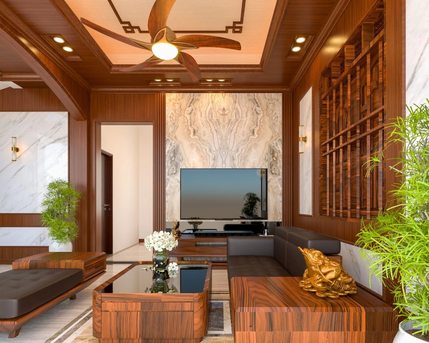 SketchUp Free Free Download SketchUp Models Modern Living Room Vray ID 100000407 (Kts Le Giang Long)